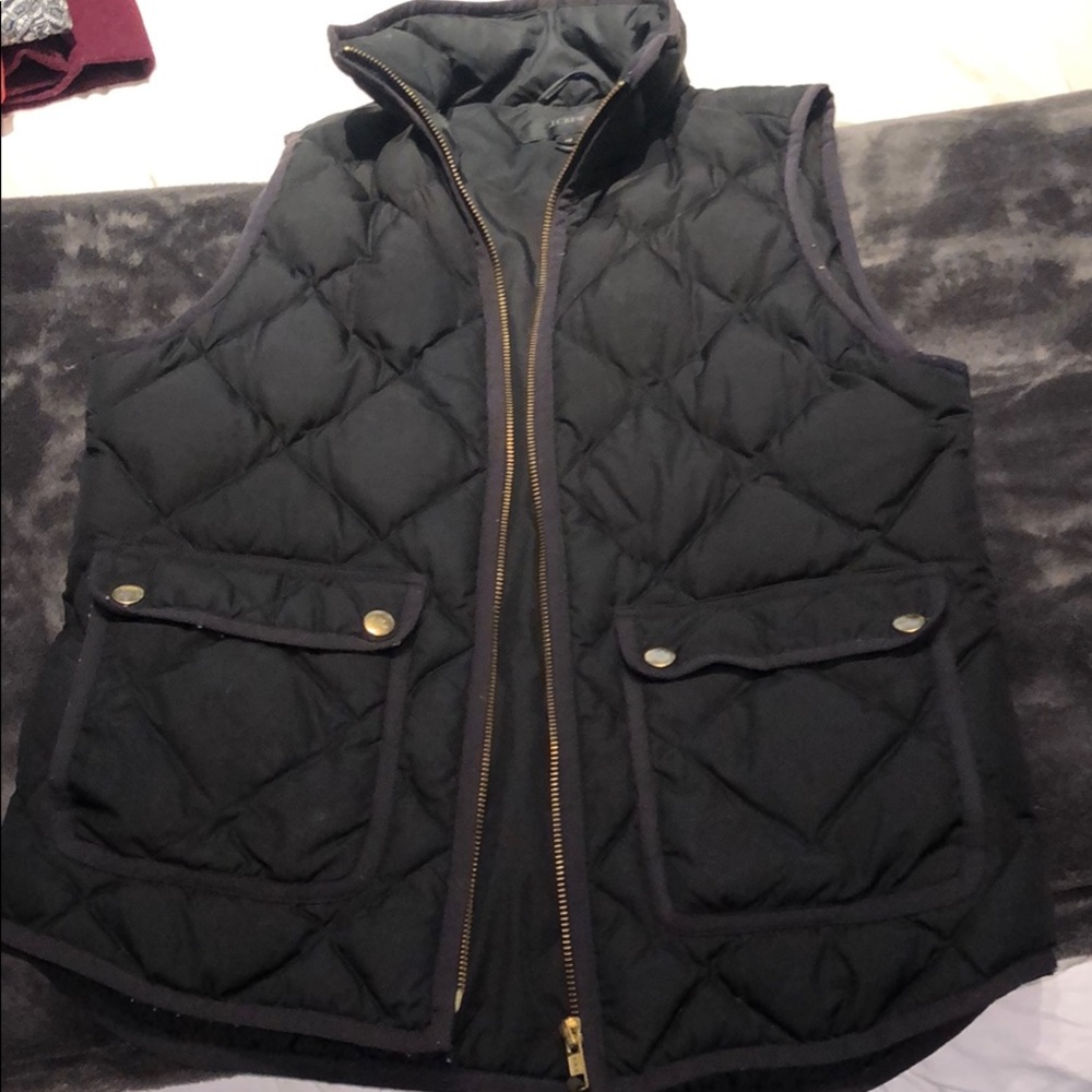 J. Crew black vest